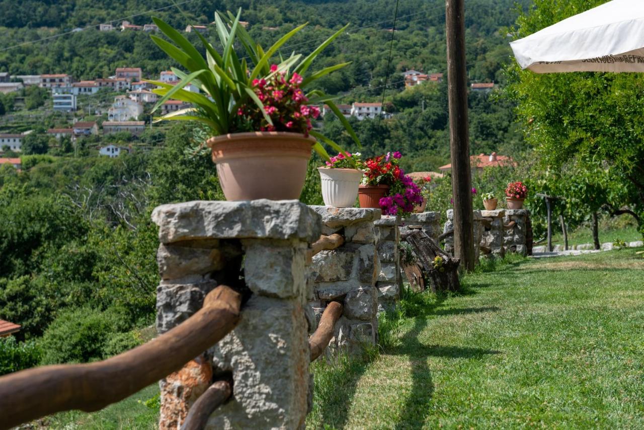Sea View Apartment With Garden Near Opatija Veprinac エクステリア 写真