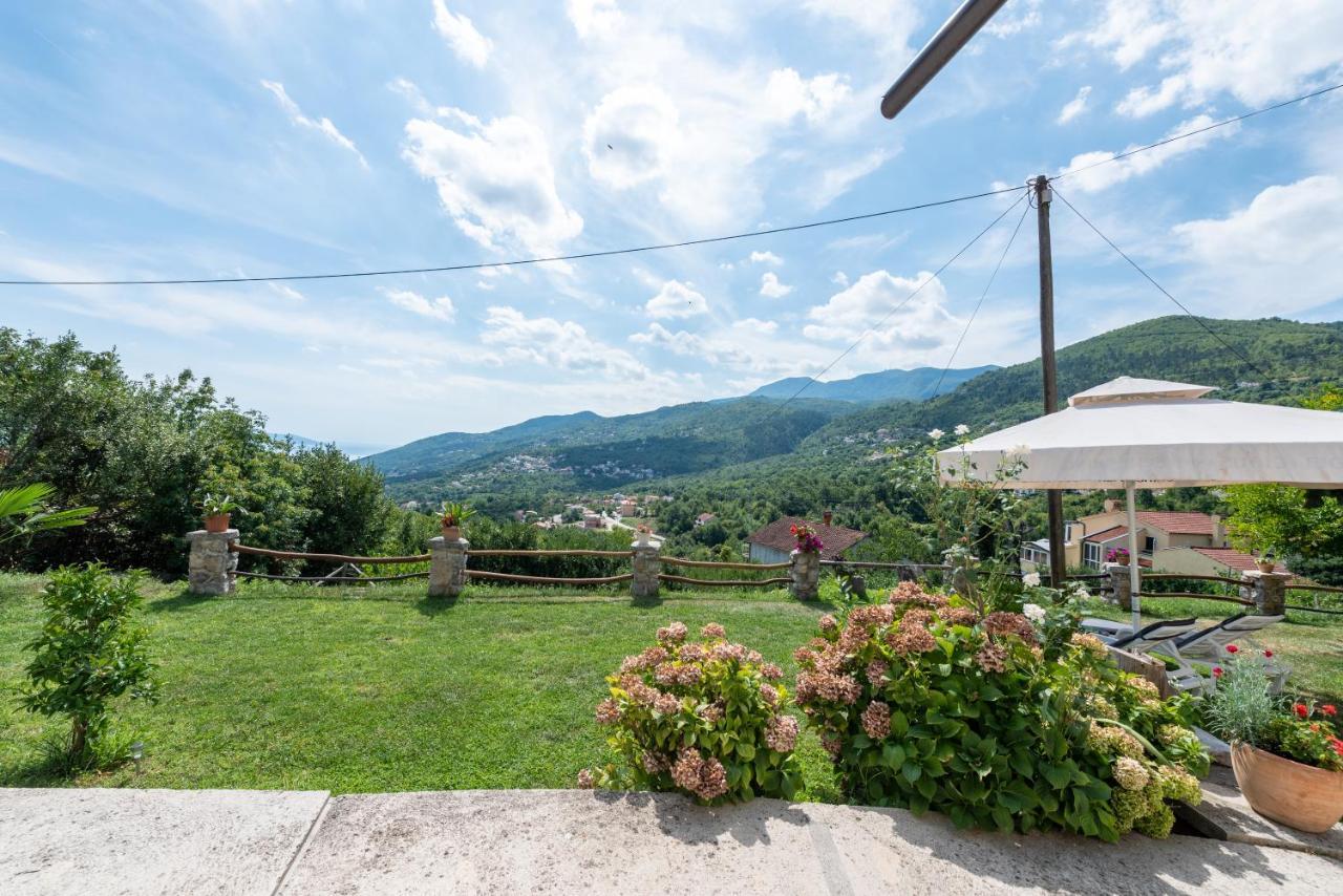 Sea View Apartment With Garden Near Opatija Veprinac エクステリア 写真