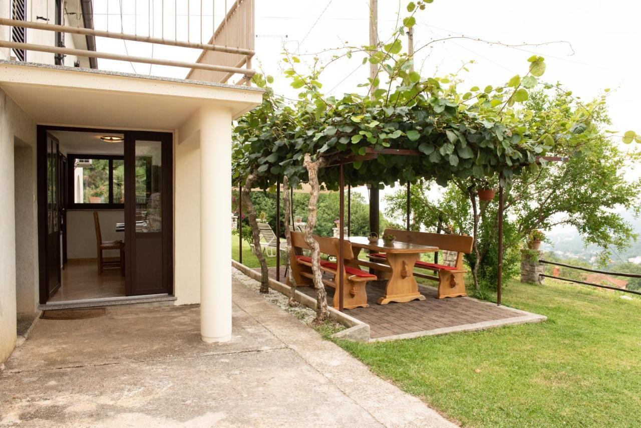 Sea View Apartment With Garden Near Opatija Veprinac エクステリア 写真