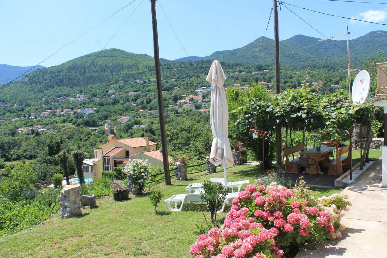 Sea View Apartment With Garden Near Opatija Veprinac エクステリア 写真